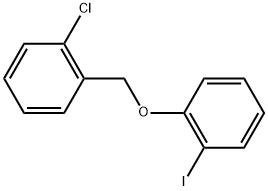 Benzene, 1-chloro-2-[(2-iodophenoxy)methyl]- Structural