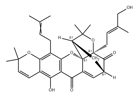 Isomorellinol Structural