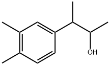 Benzeneethanol, α,β,3,4-tetramethyl- Structural