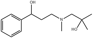 Benzenemethanol, α-[2-[(2-hydroxy-2-methylpropyl)methylamino]ethyl]- Structural