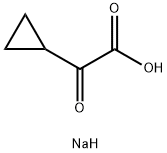 sodium 2-cyclopropyl-2-oxoacetate Structural