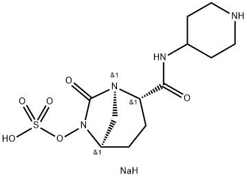 Relebactam sodium Structural