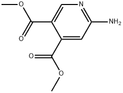 dimethyl 6-aminopyridine-3,4-dicarboxylate Structural