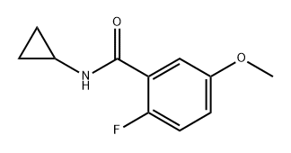 N-cyclopropyl-2-fluoro-5-methoxybenzamide