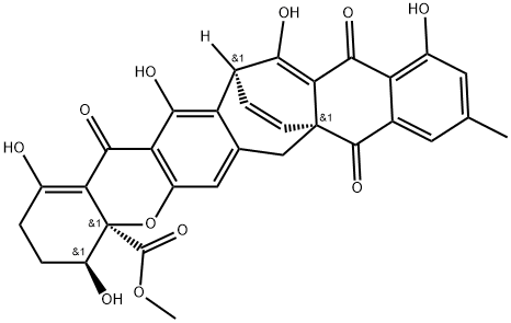 XANTHOQUINODIN A1 Structural