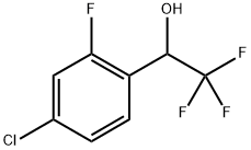 Benzenemethanol, 4-chloro-2-fluoro-α-(trifluoromethyl)- Structural