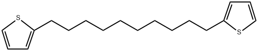 Thiophene, 2,2'-(1,10-decanediyl)bis- Structural
