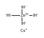 Zincate(2-), tetraiodo-, dicesium, (T-4)- (9CI) Structural