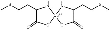 bis(DL-methioninato-N,O)copper Structural