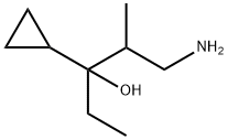 Cyclopropanemethanol, α-(2-amino-1-methylethyl)-α-ethyl- Structural