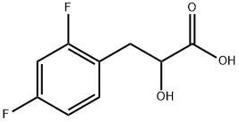 Benzenepropanoic acid, 2,4-difluoro-α-hydroxy- Structural