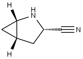 rel-(1R,3R,5R)-2-Azabicyclo[3.1.0]hexane-3-carbonitrile Structural