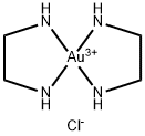 Gold(3+),bis(1,2-ethanediamine-kN1,kN2)-, chloride (1:3), (SP-4-1)- Structural