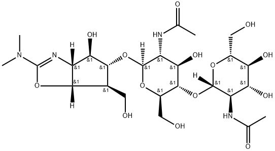 N,N'-diacetylchitobiosyl allosamizoline Structural