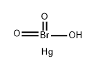 Bromic acid, mercury(2+) salt Structural
