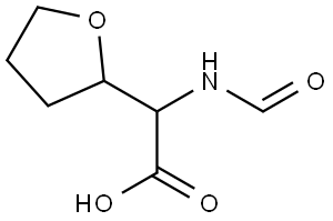 2-Formamido-2-(oxolan-2-yl)acetic acid Structural