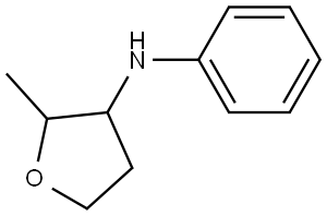 2-methyl-N-phenyloxolan-3-amine Structural