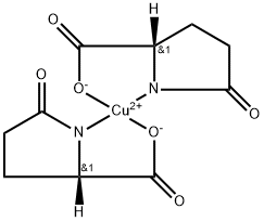 bis(5-oxo-L-prolinato-N1,O2)copper 