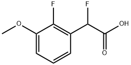 Benzeneacetic acid, α,2-difluoro-3-methoxy- Structural