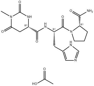 Taltirelin acetate Structural