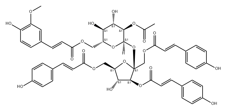 vanicoside A Structural