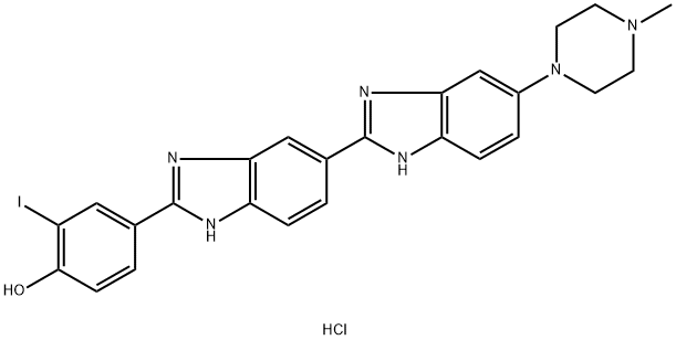 Hoechst 33342 analog 2 (trihydrochloride) Structural