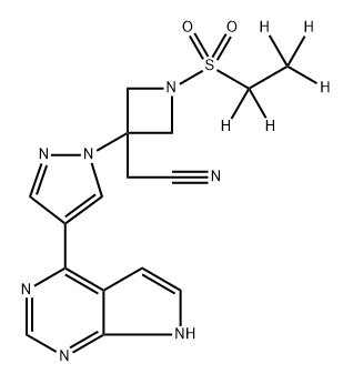 Baricitinib Structural