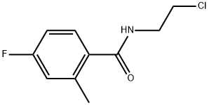 N-(2-Chloroethyl)-4-fluoro-2-methylbenzamide Structural