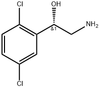 Benzenemethanol, α-(aminomethyl)-2,5-dichloro-, (αS)- Structural