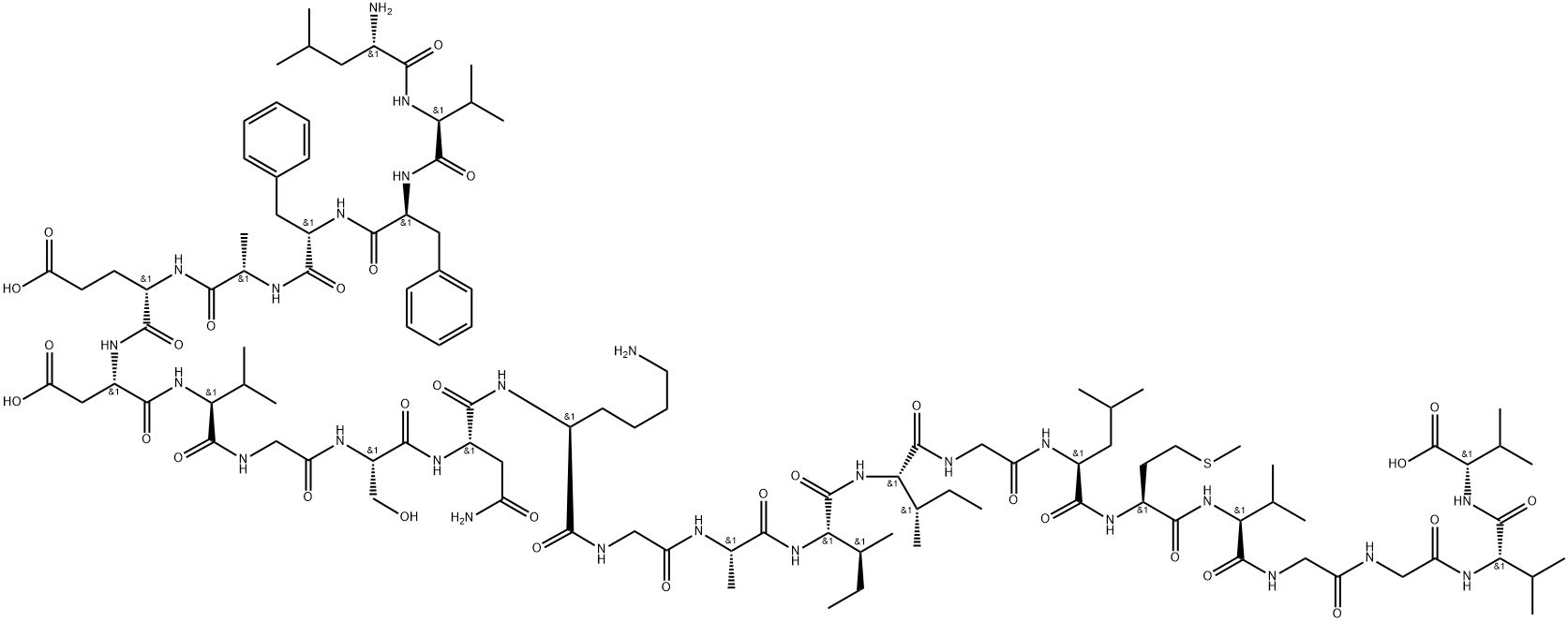 Amyloid beta-Protein (17-40) ammonium salt