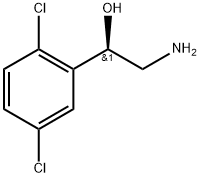 Benzenemethanol, α-(aminomethyl)-2,5-dichloro-, (αR)- Structural