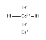 Cadmate(2-), tetraiodo-, dicesium, (T-4)- (9CI) Structural