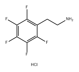 Benzeneethanamine, 2,3,4,5,6-pentafluoro-, hydrochloride (1:1) Structural