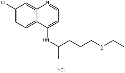 Hydroxychloroquine Sulfate EP Impurity D DiHCl (Desethyl Chloroquine DiHCl) Structural
