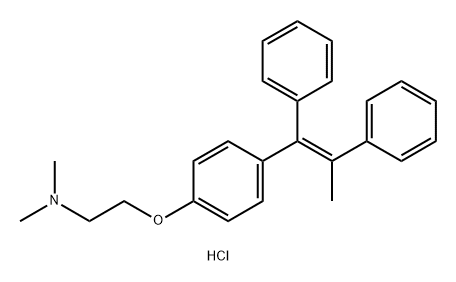 Tamoxifen EP Impurity D(Hydrochloride) (E-Isomer) Structural