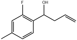 Benzenemethanol, 2-fluoro-4-methyl-α-2-propen-1-yl- Structural