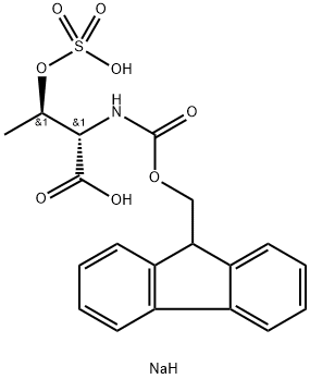 Fmoc-Thr(SO3Na)-OH Structural