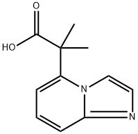 Imidazo[1,2-a]pyridine-5-acetic acid, α,α-dimethyl- Structural