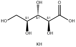 L-Ribonic acid, monopotassium salt (9CI) Structural