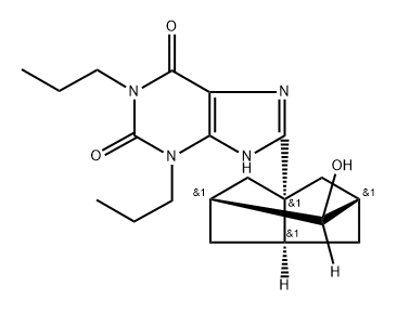 Rolofylline metabolite M1-cis Structural