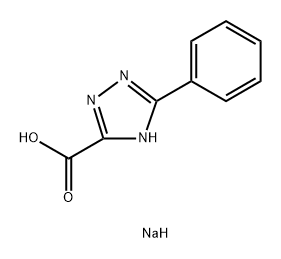sodium 5-phenyl-4H-1,2,4-triazole-3-carboxylate Structural