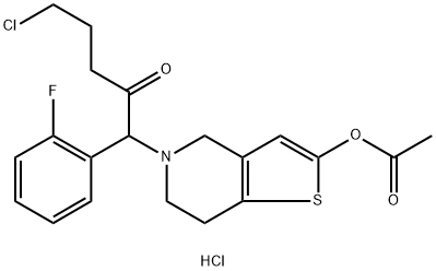 Prasugrel Impurity 4 HCl Structural