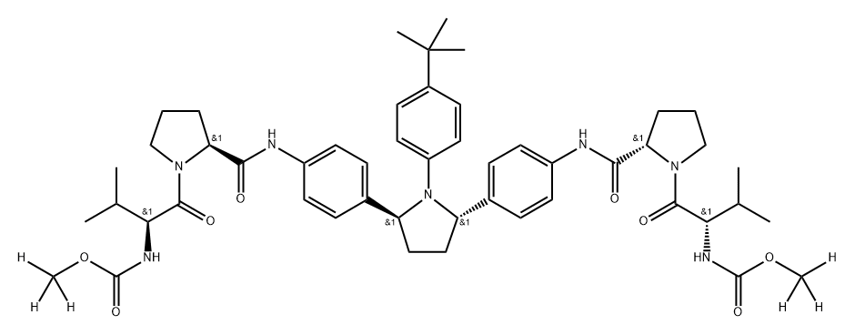 Ombitasvir D6 Structural