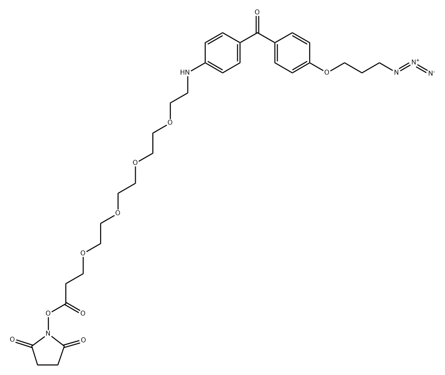UV-Tracer azide NHS ester Structural
