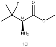 rel-methyl
(2R)-2-amino-3-fluoro-3-methylbutanoate
hydrochloride Structural