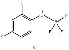 Potassium (2,4-difluorobenzyl)trifluoroborate Structural