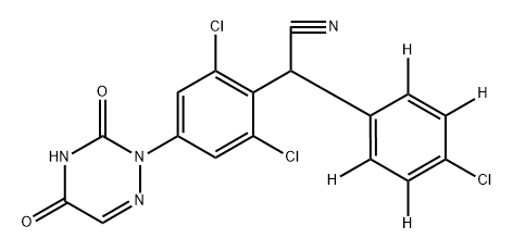 Diclazuril-d4 Structural