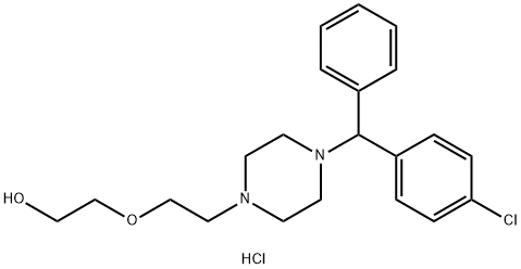 hydroxyzine hydrochloride Structural