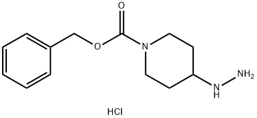 benzyl 4-hydrazinylpiperidine-1-carboxylate dihydrochloride(WXC02324) Structural