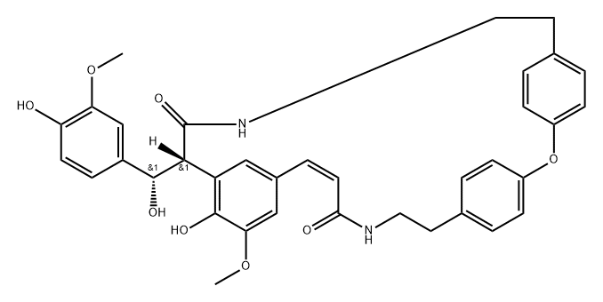 Lyciumamide B Structural